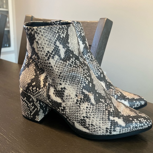 Steve Madden Snakeskin Booties - Picture 3 of 3